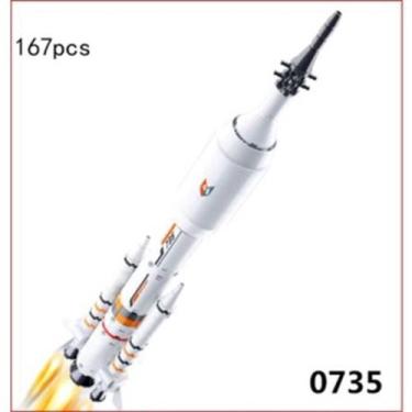 Imagem de Espaço foguete shuttle lançamento profundo - sem marca