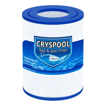 Imagem de Cryspool Filtro de banheira de hidromassagem (não oval) compatível com Dream Maker, Aqua Crest PDM28 461273, 1 pacote