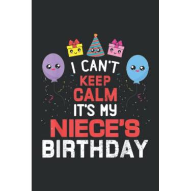 Imagem de Niece S Birthday Nice: DOG JOURNAL - 6" x 9", 100 Pages: Wide Ruled Paper Notebook Journal | Pretty Wide Blank Lined Workbook ... for Home School College for Writing Notes.