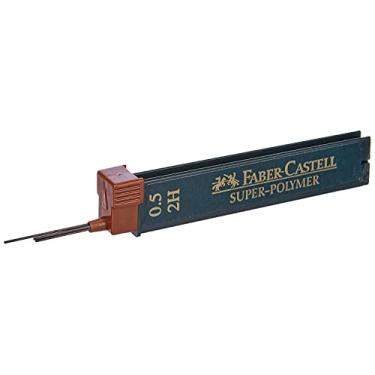 Imagem de Faber Castell 0,5 mm 2H Superpolim grafite para lapiseira (pacote com 12)