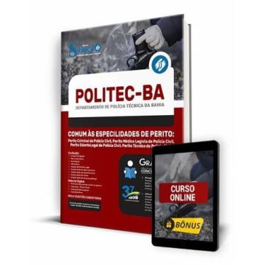 Imagem de Apostila POLITEC-BA - Comum às Especialidades de Perito - Editora Solu