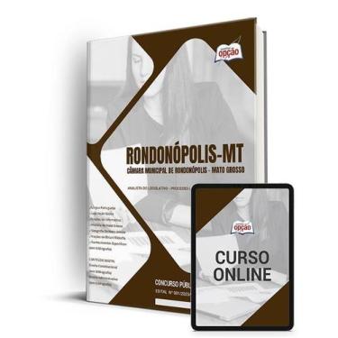 Imagem de Apostila Câmara de Rondonópolis - MT 2024 - Analista do Legislativo - 