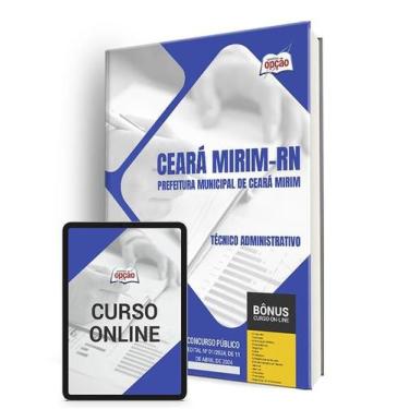 Imagem de Apostila Prefeitura de Ceará Mirim - RN 2024 - Técnico Administrativo 