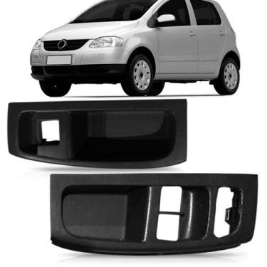 Imagem de Jogo moldura botao vidro eletrico fox 2004 2005 2006 2007 2008 2009 4 