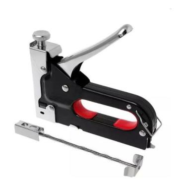 Imagem de Grampeador Proficional Tapeceiro Manual Tapeçaria Bom-1502 - Genérica