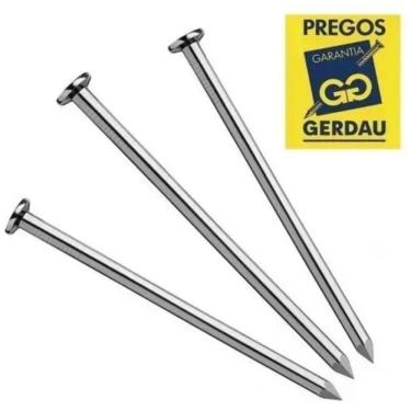 Imagem de Prego Polido com Cabeça 22x54 Gerdau 1kg