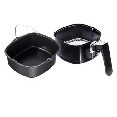 Imagem de Kit Forma e Cesta com Alça Preta Airfryer Philips RI9217 - Philips Wal