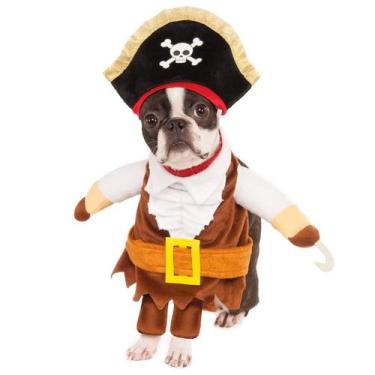 Imagem de Fantasia Pirata Engraçado Para Cachorros - Abrakadabra, UNICA, P