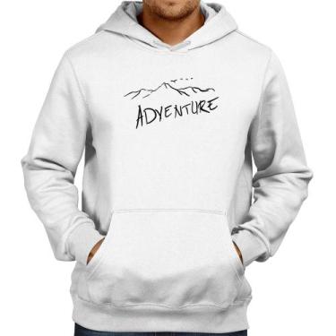 Imagem de Moletom Adventure - Foca na Moda, Branco, G
