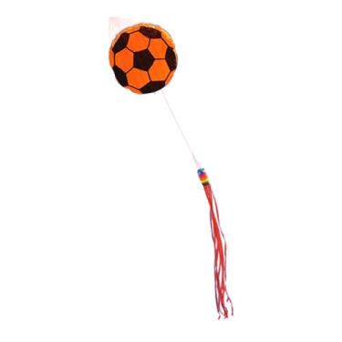 Imagem de Deevoka Jogo de atividades gigantes de bola de futebol de futebol fácil de de 1,5 m de lazer brinquedo para meninos para meninos garotos de jardim de, Laranja