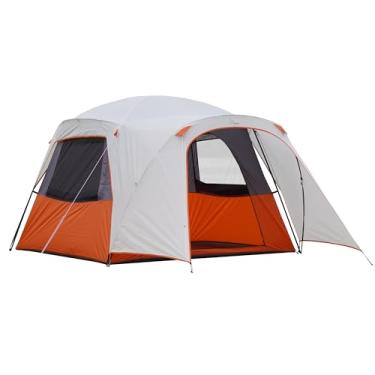 Imagem de Vidalido Barraca para 3 a 4 pessoas com 1 porta de malha e 2 janelas grandes de malha, barraca de cabine familiar portátil à prova d'água de camada dupla, barraca para 4 pessoas para acampamento ao ar