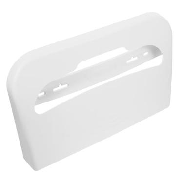 Imagem de Ciieeo Tampa De Assento Sanitário De Plástico Suporte Para Capas De Vaso Sanitário Montagem Parede Design Simples e Funcional Armazenamento Prático e Higiênico