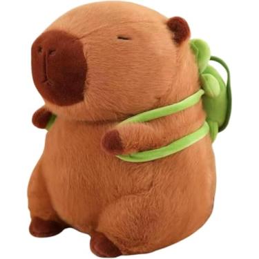 Imagem de Pelúcia Capivara Interativa com Luz e Som | Anda e Encanta | Ideal para Crianças, Presentes Criativos e Colecionadores