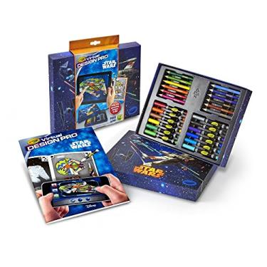 Imagem de Crayola 95-1069 Star Wars, Color Alive Virtual Design Pro Portfolio, Free iOS/Android App, Bring Designs to Life