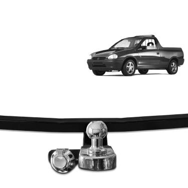 Imagem de Engate De Reboque Pick Up Corsa 1995 A 2003 Rabicho Fixo 700kg