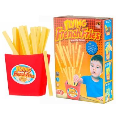 Imagem de Brinquedo Flying French Fries Jogo Pula Batata Frita Para Crianças Fam