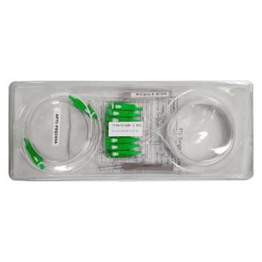 Imagem de Mini Splitter Óptico Plc-Sc Apc 1X8 Nklt-Nmpl108110110441 2U - Seccon