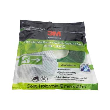 Imagem de Fita Dupla-Face 3M Vhb Transparente.19Mmx20mt