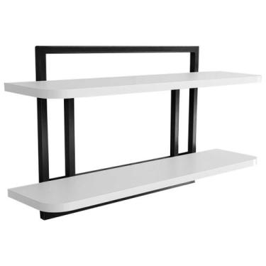 Imagem de Prateleira De Parede Nicho Estilo Industrial Decoração Sala Quarto Esc