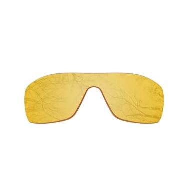 Imagem de ToughAsNails Lentes de reposição polarizadas para óculos de sol Oakley Batwolf OO9101 - Mais opções, Amarelo HD, One Size