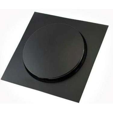 Imagem de Ralo Inteligente Piso 15 Cm X 15 Cm Click Up Preto Fosco - Universo Im