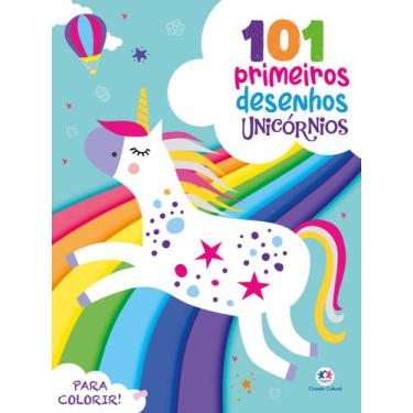 Imagem de Livro - 101 Primeiros Desenhos - Unicórnios