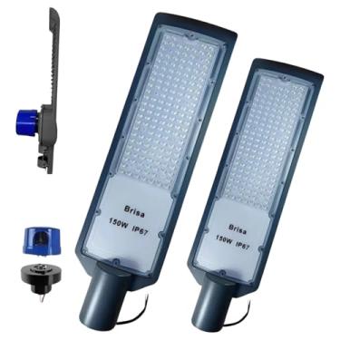 Imagem de Kit 2 Lumi Iluminação Pública Com Rele Fotocelula 150w Poste