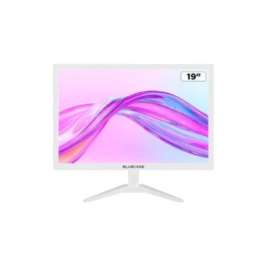 Imagem de Monitor Bluecase 19" Branco WXGA+ 75Hz HDMI VGA VESA