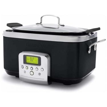 Imagem de Panela Elétrica Multifuncional 6L, Anodizada com Tela LCD, 110v, GREENPAN CC005107 001, Preto