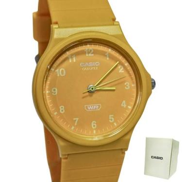 Imagem de Relógio Casio Unissex Analógico Pop Amarelo MQ-24B-9BDF
