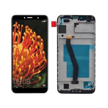 Imagem de Para Huawei Y6 2018 Display LCD Touch Panel Digitalizador Assembléia com moldura para Huawei Y6 Prime 2018 LCD (com moldura)