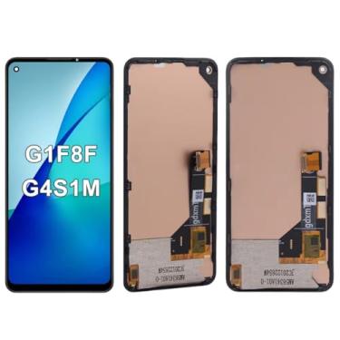 Imagem de Substituição de montagem de digitalizador de tela sensível ao toque para Google Pixel 5A G1F8F G4S1M de 6,34 polegadas