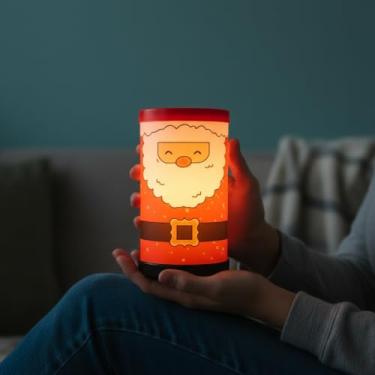 Imagem de Luminária Decorativa Natal Papai Noel – Bivolt