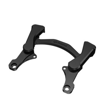 Imagem de Rhinowalk Mochila magnética de liberação rápida de 5 a 6,5 L com capacidade expansível para armazenamento de motocicleta com capa de chuva