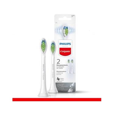 Imagem de Refil para Escova de Dentes Elétrica Philips Colgate SonicPro Branqueadora 2un