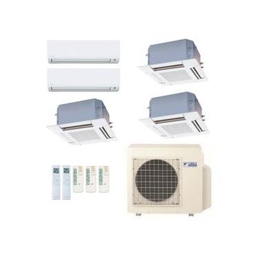 Imagem de Ar-Condicionado Multi Split Inverter Daikin 38.000 (2x Evap HW 9.000 + 2x Evap Cassete 4 Vias 9.000 + 1x Evap Cassete 4 Vias 18.000) Quente/Frio 220V