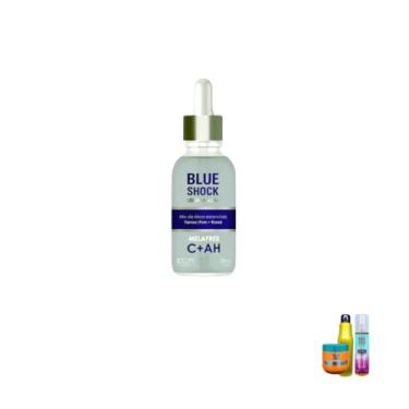 Imagem de Genérico Sérum Facial com Yarrow e Romã, Loção Revitalizante, Pele Normal, Antienvelhecimento e Regeneração Celular, Rosto, Kit Blue Shock, Unissex