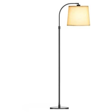 Imagem de Candeeiro De Pé Curvo – Candeeiro De Pé Em Metal Com Abajur Moderno Para Sala De Estar E FunçãO ReguláVel(1001)