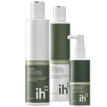 Imagem de Kit Linha Completa Antiqueda Imunehair Shampoo 250ml  Condicionador 200ml e Tônico 60ml