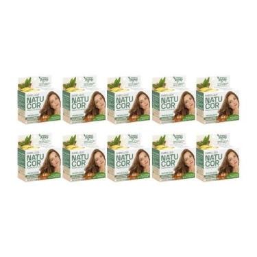 Imagem de Coloraçao Natucor 8.0 Louro Claro - Kit C/10Un - Embelleze
