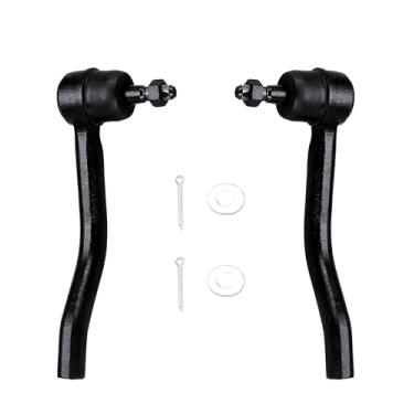 Imagem de ES800357 ES800358 2 peças extremidade de direção externa frontal para Nissan Maxima 2009-2014 e 2016-2018, Altima 2007-2013, Murano 2009-2012 FWD e 2013-2014, adequado para Infiniti FX377 2013 , QX70