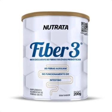 Imagem de Fiber 3 Mix de Fibras Alimentares 200g Nutrata-Unissex