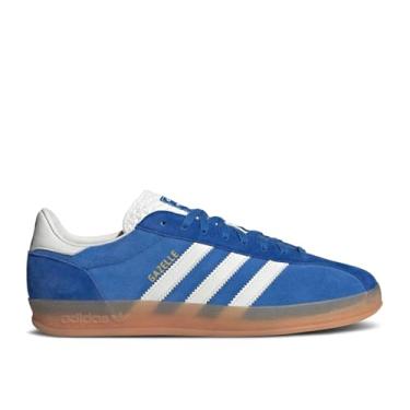 Imagem de adidas Tênis masculino Gazelle Indoor, Azul/branco central/azul (power blue), 38