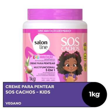 Imagem de Creme para Pentear SOS Cachos Multifuncional 5 EM 1 Salon Line 1kg