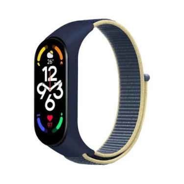 Imagem de Pulseira De Substituição Em Nylon Para Xiaomi Mi Band 7 NFC 6 5 4 3 Sm