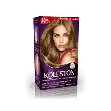 Imagem de Coloração Loiro Médio 70 Koleston