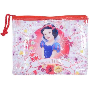 Imagem de Estojo Necessaire Branca de Neve Disney Média 17x21cm Infantil-Feminino