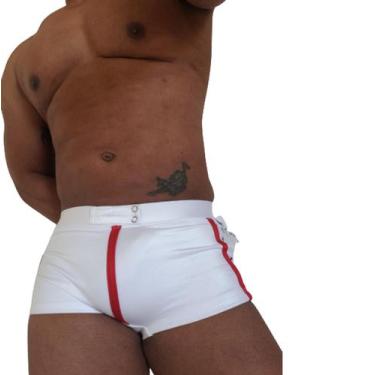 Imagem de Sunga boxer com cadarço nas laterais todas as cores - ALVEZ ALVES MODA