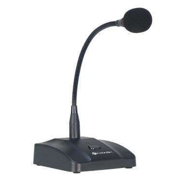 Imagem de Microfone De Mesa Gooseneck Com Haste Flexível 30cm Para Púlpito Igrej