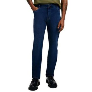 Imagem de Calça Jeans Masculina Hering Slim Azul - H1B4 2ASN-Feminino